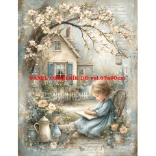 Látkový panel kolekce DĚTSKÝ DREAMY SVĚT 606-417 Látkový panel kolekce DĚTSKÝ DREAMY SVĚT 606-417