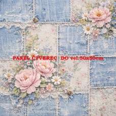 Látkový panel kolekce DENIM 614-11 Látkový panel kolekce DENIM 614-11