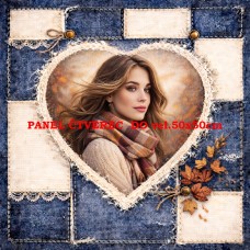 Látkový panel kolekce DENIM 614-132 Látkový panel kolekce DENIM 614-132