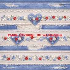 Látkový panel kolekce DENIM 614-226 Látkový panel kolekce DENIM 614-226