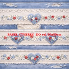Látkový panel kolekce DENIM 614-227 Látkový panel kolekce DENIM 614-227