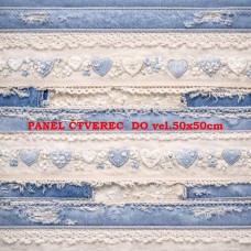 Látkový panel kolekce DENIM 614-231 Látkový panel kolekce DENIM 614-231