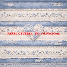 Látkový panel kolekce DENIM 614-235 Látkový panel kolekce DENIM 614-235