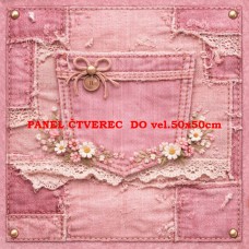 Látkový panel kolekce DENIM 614-301 Látkový panel kolekce DENIM 614-301