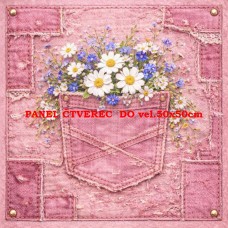 Látkový panel kolekce DENIM 614-342 Látkový panel kolekce DENIM 614-342