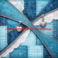 Látkový panel kolekce DENIM 614-343 Látkový panel kolekce DENIM 614-343