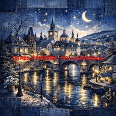 Látkový panel kolekce DENIM 614-369 Látkový panel kolekce DENIM 614-369