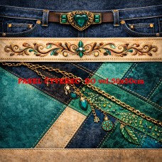 Látkový panel kolekce DENIM 614-434 Látkový panel kolekce DENIM 614-434