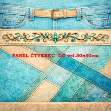 Látkový panel kolekce DENIM 614-437 Látkový panel kolekce DENIM 614-437