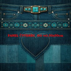 Látkový panel kolekce DENIM 614-443 Látkový panel kolekce DENIM 614-443