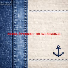 Látkový panel kolekce DENIM 614-458 Látkový panel kolekce DENIM 614-458