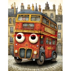 Látkový panel kolekce ROZTOMILÝ LONDÝN 617-40 Látkový panel kolekce ROZTOMILÝ LONDÝN 617-40