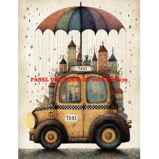 Látkový panel kolekce ROZTOMILÝ LONDÝN 617-41 Látkový panel kolekce ROZTOMILÝ LONDÝN 617-41