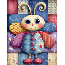 Látkový panel kolekce ROZTOMILÝ PATCHWORK 623-102 Látkový panel kolekce ROZTOMILÝ PATCHWORK 623-102