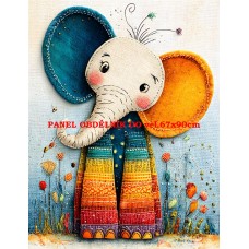 Látkový panel kolekce ROZTOMILÝ PATCHWORK 623-50 Látkový panel kolekce ROZTOMILÝ PATCHWORK 623-50