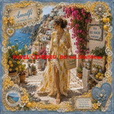 Látkový panel kolekce DENIM LACE AMALFI 631-56 Látkový panel kolekce DENIM LACE AMALFI 631-56
