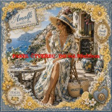 Látkový panel kolekce DENIM LACE AMALFI 631-62 Látkový panel kolekce DENIM LACE AMALFI 631-62