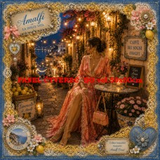 Látkový panel kolekce DENIM LACE AMALFI 631-66 Látkový panel kolekce DENIM LACE AMALFI 631-66