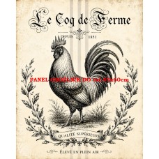 Látkový panel kolekce VINTAGE FARMA - LA FERME DU MATIN 632-25 Látkový panel kolekce VINTAGE FARMA - LA FERME DU MATIN 632-25