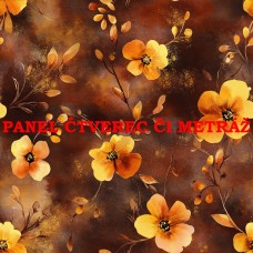 Látkový panel či metráž kolekce PODZIM 634-103 Látkový panel či metráž kolekce PODZIM 634-103