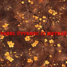 Látkový panel či metráž kolekce PODZIM 634-104 Látkový panel či metráž kolekce PODZIM 634-104