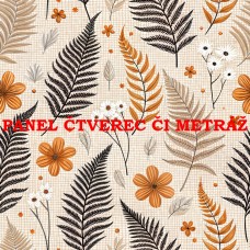 Látkový panel či metráž kolekce PODZIM 634-48 Látkový panel či metráž kolekce PODZIM 634-48