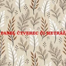 Látkový panel či metráž kolekce PODZIM 634-49 Látkový panel či metráž kolekce PODZIM 634-49