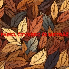 Látkový panel či metráž kolekce PODZIM 634-59 Látkový panel či metráž kolekce PODZIM 634-59