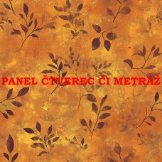 Látkový panel či metráž kolekce PODZIM 634-80 Látkový panel či metráž kolekce PODZIM 634-80