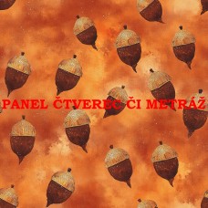 Látkový panel či metráž kolekce PODZIM 634-86 Látkový panel či metráž kolekce PODZIM 634-86