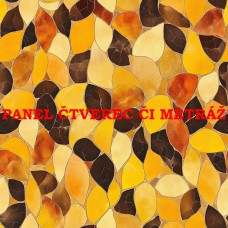Látkový panel či metráž kolekce PODZIM 634-95 Látkový panel či metráž kolekce PODZIM 634-95