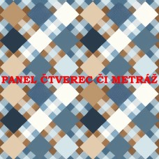 Látkový panel či metráž kolekce DOPLŇKOVÉ DO BAREVNÝCH KOMBINACÍ - MODRÁ A HNĚDÁ 636-10 Látkový panel či metráž kolekce DOPLŇKOVÉ DO BAREVNÝCH KOMBINACÍ - MODRÁ A HNĚDÁ 636-10
