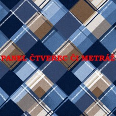 Látkový panel či metráž kolekce DOPLŇKOVÉ DO BAREVNÝCH KOMBINACÍ - MODRÁ A HNĚDÁ 636-30 Látkový panel či metráž kolekce DOPLŇKOVÉ DO BAREVNÝCH KOMBINACÍ - MODRÁ A HNĚDÁ 636-30