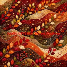 Látkový panel kolekce PODZIMNÍ ELEGANCE 638-12 Látkový panel kolekce PODZIMNÍ ELEGANCE 638-12