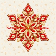 Látkový panel kolekce VÁNOCE 640-1003 Látkový panel kolekce VÁNOCE 640-1003
