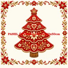 Látkový panel kolekce VÁNOCE 640-1007 Látkový panel kolekce VÁNOCE 640-1007
