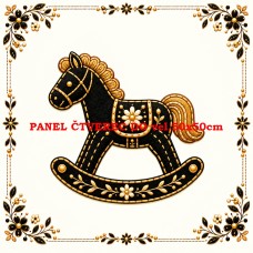 Látkový panel kolekce VÁNOCE 640-1032 Látkový panel kolekce VÁNOCE 640-1032
