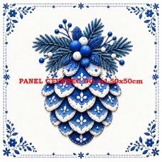 Látkový panel kolekce VÁNOCE 640-1058 Látkový panel kolekce VÁNOCE 640-1058