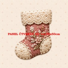 Látkový panel kolekce VÁNOCE 640-1070 Látkový panel kolekce VÁNOCE 640-1070