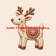 Látkový panel kolekce VÁNOCE 640-1076 Látkový panel kolekce VÁNOCE 640-1076
