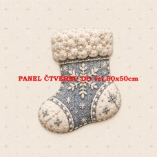 Látkový panel kolekce VÁNOCE 640-1095 Látkový panel kolekce VÁNOCE 640-1095