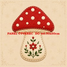 Látkový panel kolekce VÁNOCE 640-126 Látkový panel kolekce VÁNOCE 640-126