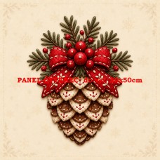 Látkový panel kolekce VÁNOCE 640-1272 Látkový panel kolekce VÁNOCE 640-1272
