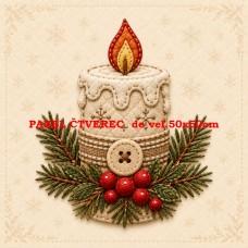 Látkový panel kolekce VÁNOCE 640-1341 Látkový panel kolekce VÁNOCE 640-1341