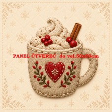Látkový panel kolekce VÁNOCE 640-1350 Látkový panel kolekce VÁNOCE 640-1350