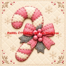 Látkový panel kolekce VÁNOCE 640-1395 Látkový panel kolekce VÁNOCE 640-1395
