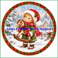 Látkový panel kolekce VÁNOCE 640-1433 Látkový panel kolekce VÁNOCE 640-1433