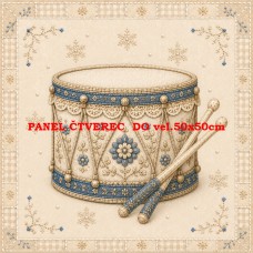 Látkový panel kolekce VÁNOCE 640-186 Látkový panel kolekce VÁNOCE 640-186