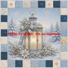 Látkový panel kolekce VÁNOCE 640-352 Látkový panel kolekce VÁNOCE 640-352