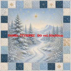 Látkový panel kolekce VÁNOCE 640-358 Látkový panel kolekce VÁNOCE 640-358